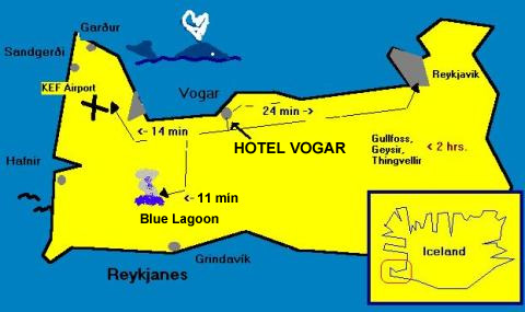 Hotel Vogar - Reykjanes